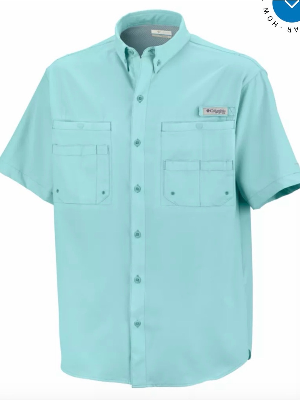 NWOT COLUMBIA PFG Tamiami II Short Sleeve Shirt